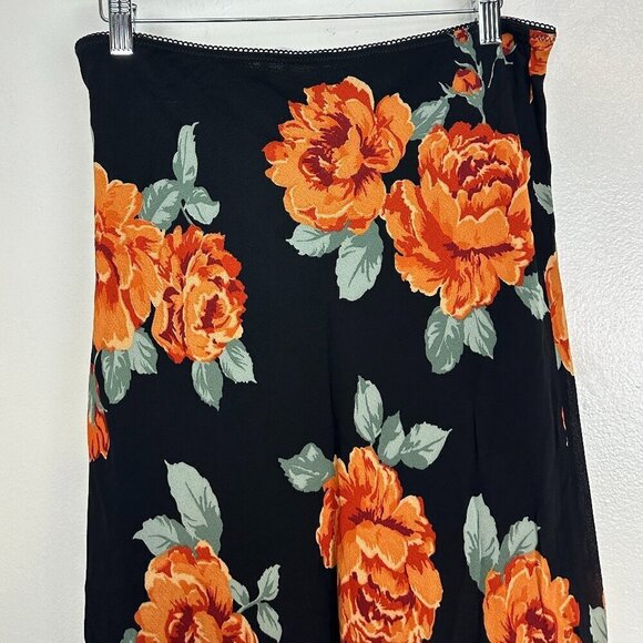 REFORMATION Layla A-line Silk Skirt in Consuelo Size US 10 - Picture 9 of 9